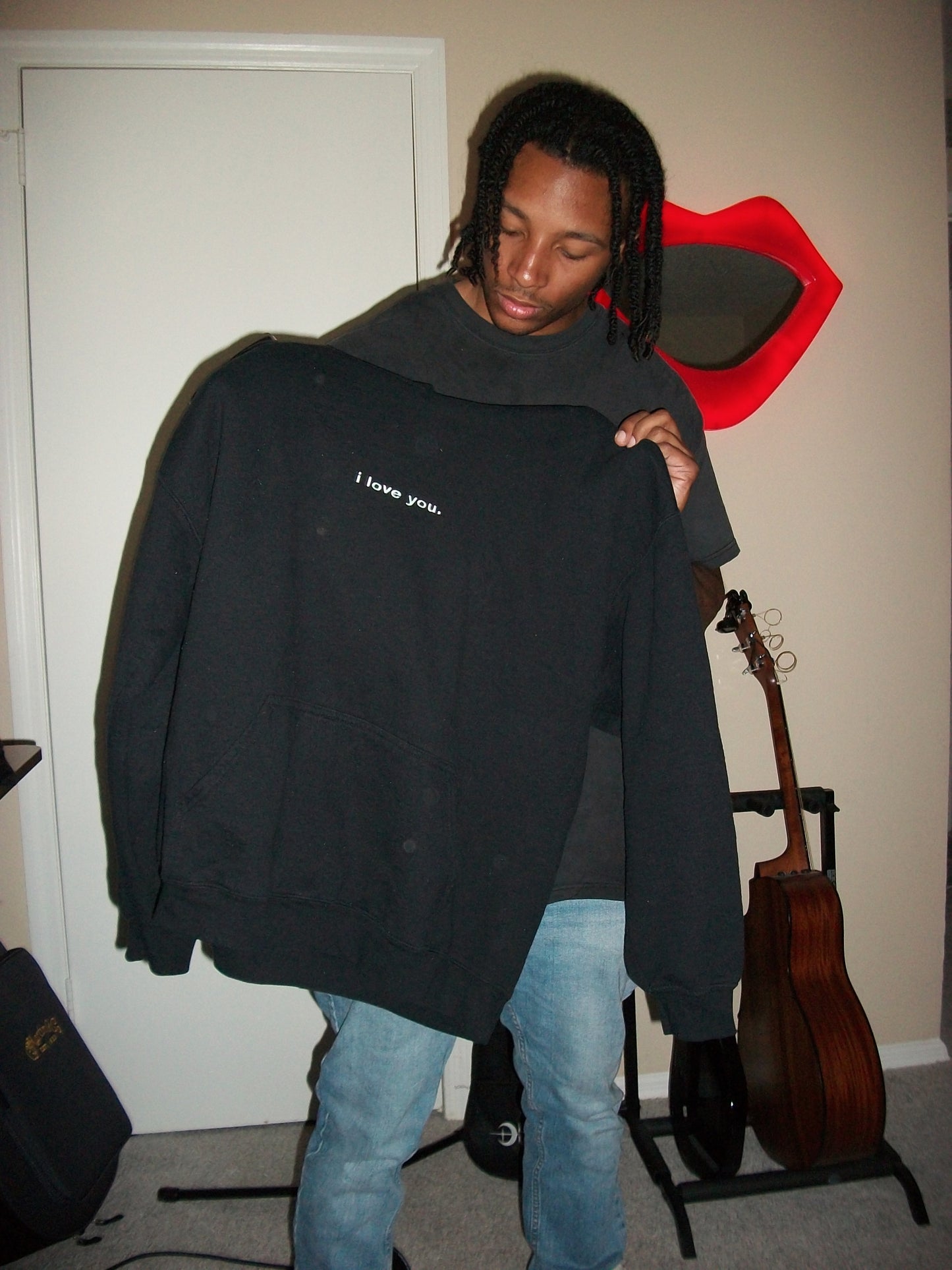 i love you hoodie