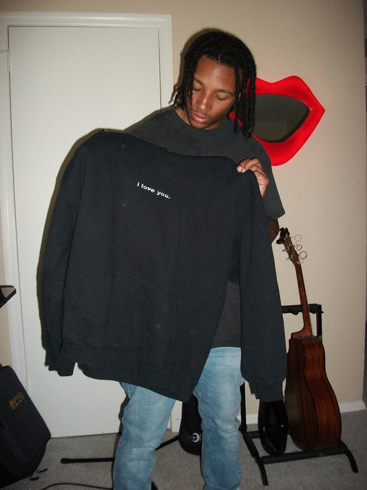 i love you hoodie